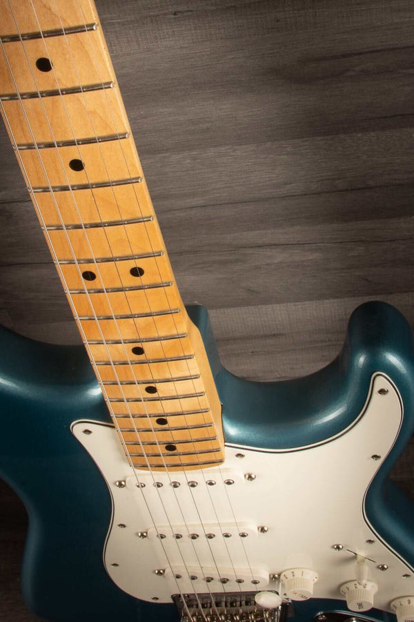 Fender Electric Guitar Used - Fender Player Stratocaster - Tidepool Maple neck (upgraded Fender locking machineheads)