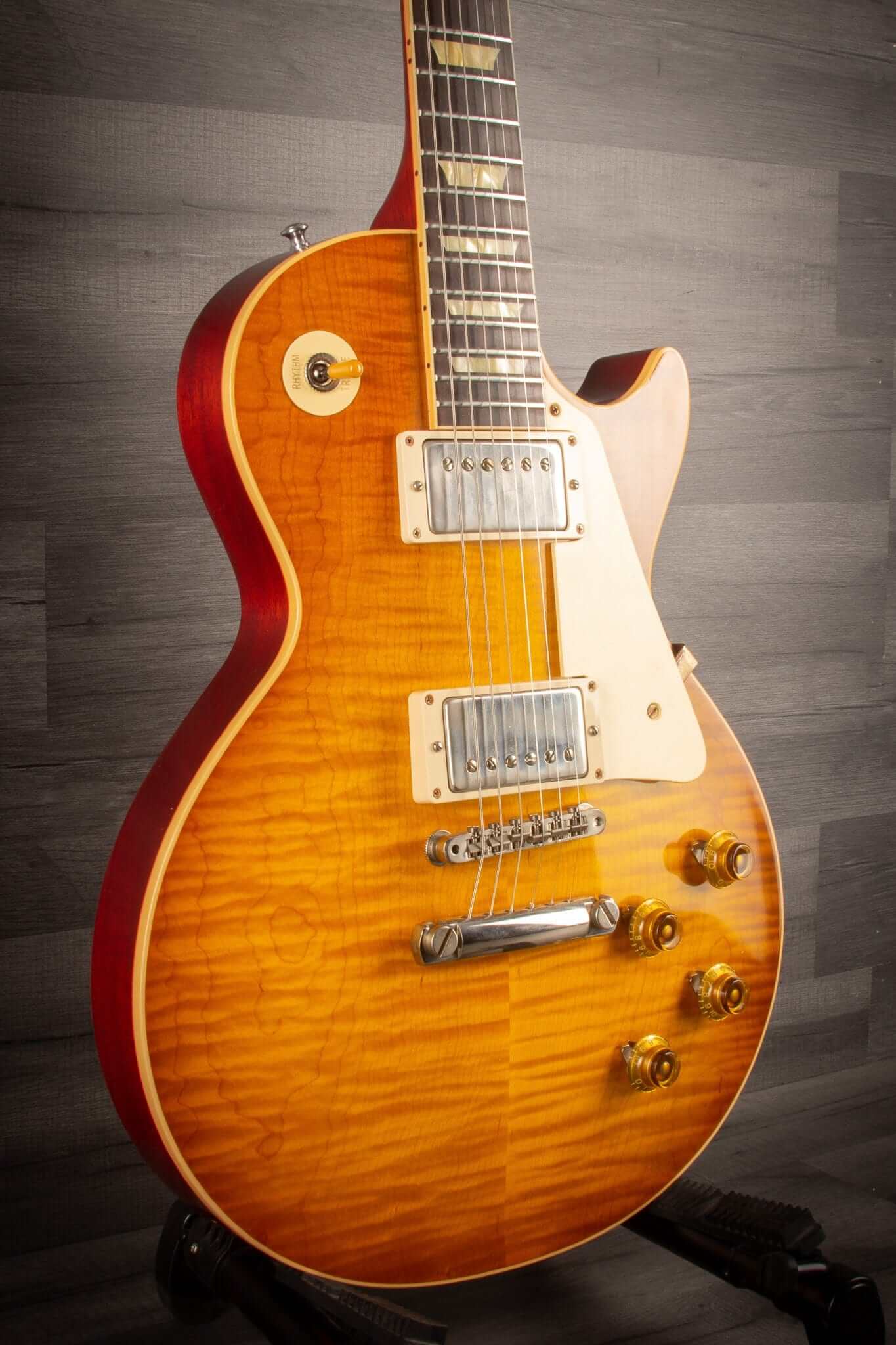 USED - Gibson Custom Shop 60th Anniversary 1959 Les Paul VOS - Golden Poppy Burst