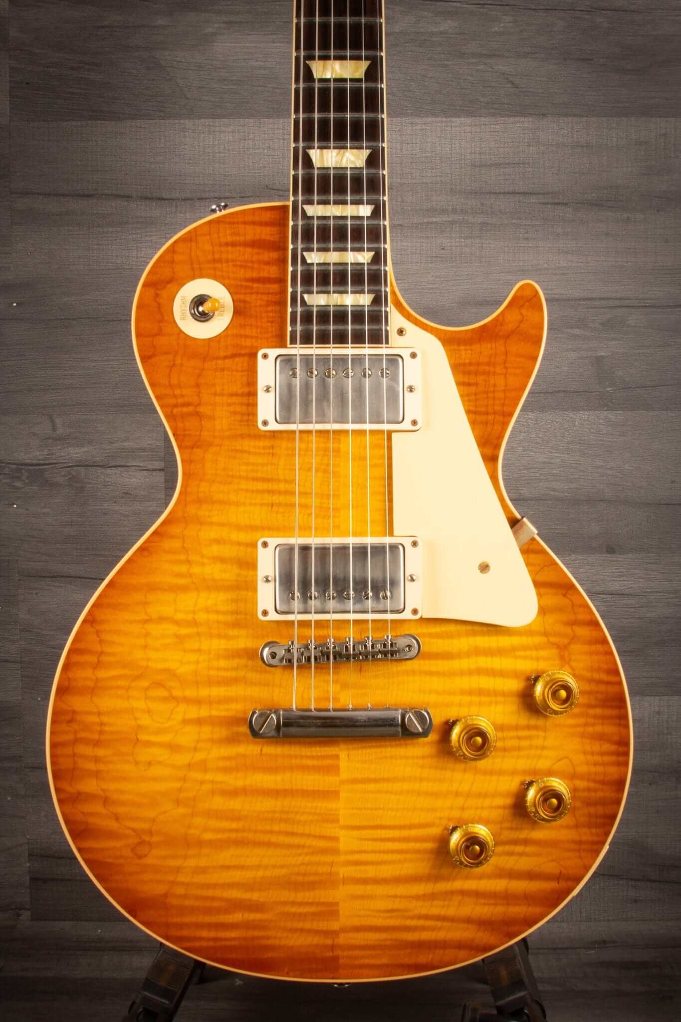 Gibson Electric Guitar USED - Gibson Custom Shop 60th Anniversary 1959 Les Paul VOS - Golden Poppy Burst