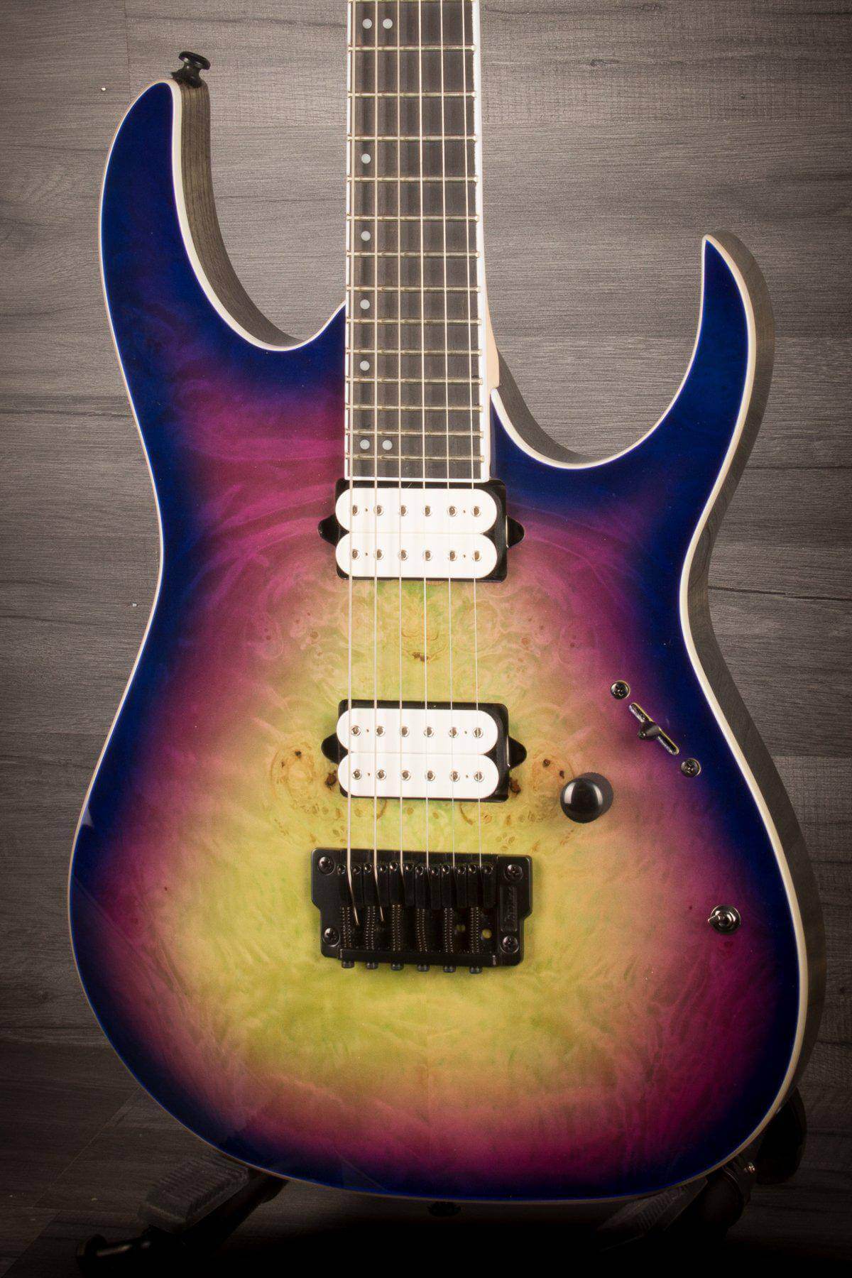 Ibanez RGIX6FDLB NLB Iron Label Northern Lights Burst