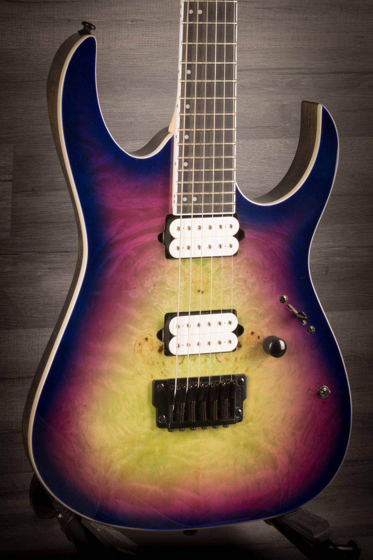 Ibanez RGIX6FDLB NLB Iron Label Northern Lights Burst