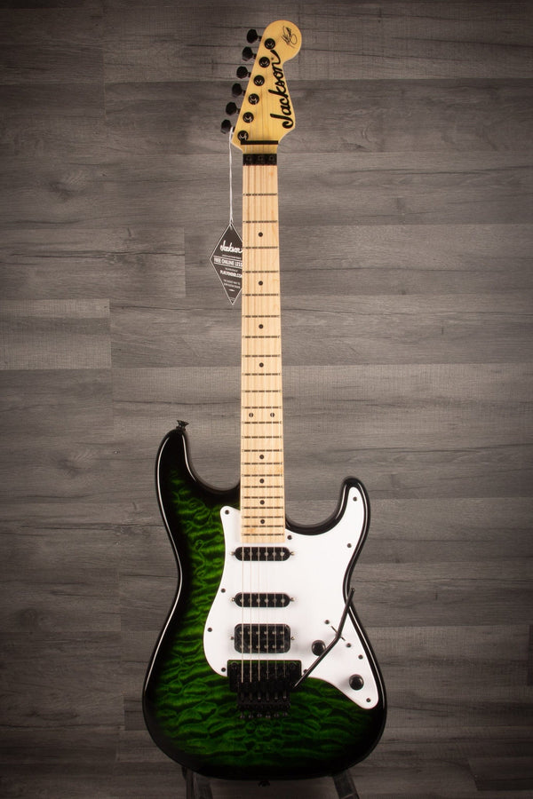 Jackson Electric Guitar Jackson x Series Adrian Smith Signature SDXQ Transparent Green