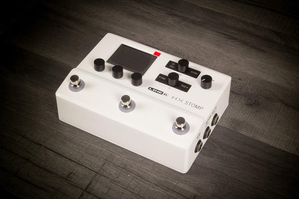 First orders open for Line 6's HX Stomp in Stormtrooper White