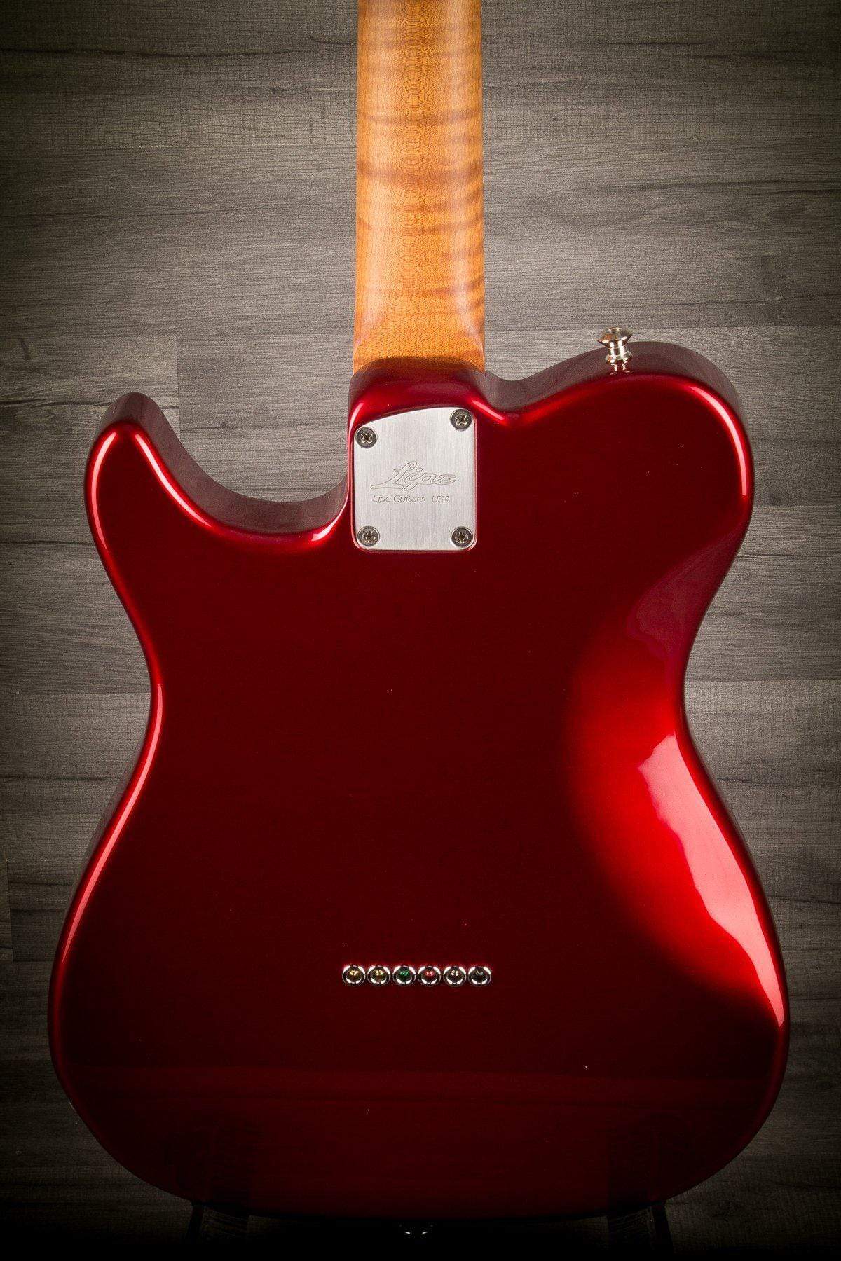 Lipe Pro Series Soldato P90/Humbucker #77 - Candy Apple Red - MusicStreet