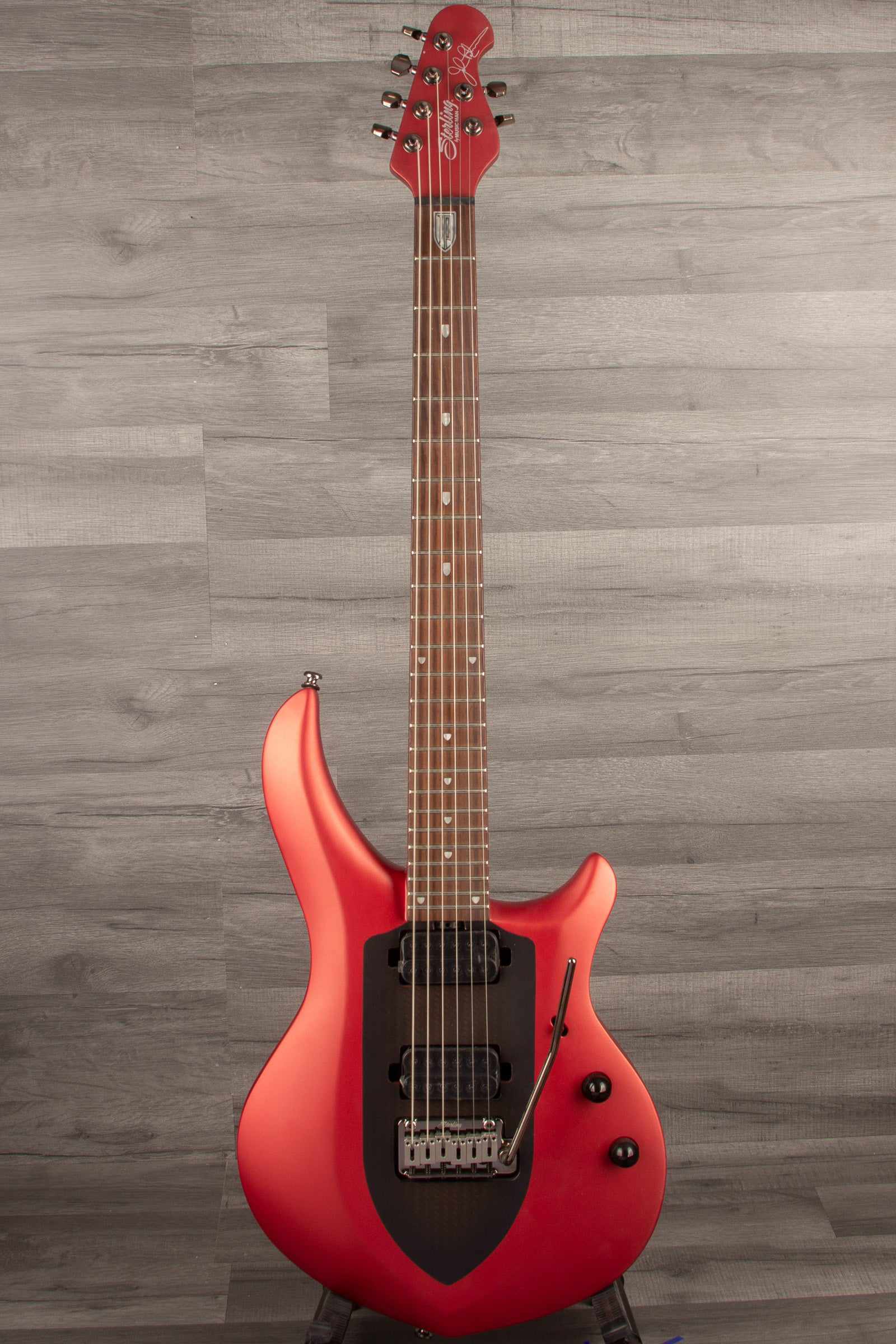 Sterling by MusicMan Majesty Electric Guitar - Iced Crimson - MusicStreet