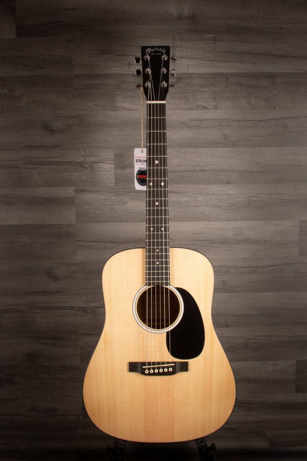 Martin DJR-10E Dreadnought Junior Sitka, Cherry stain back and sides - Musicstreet