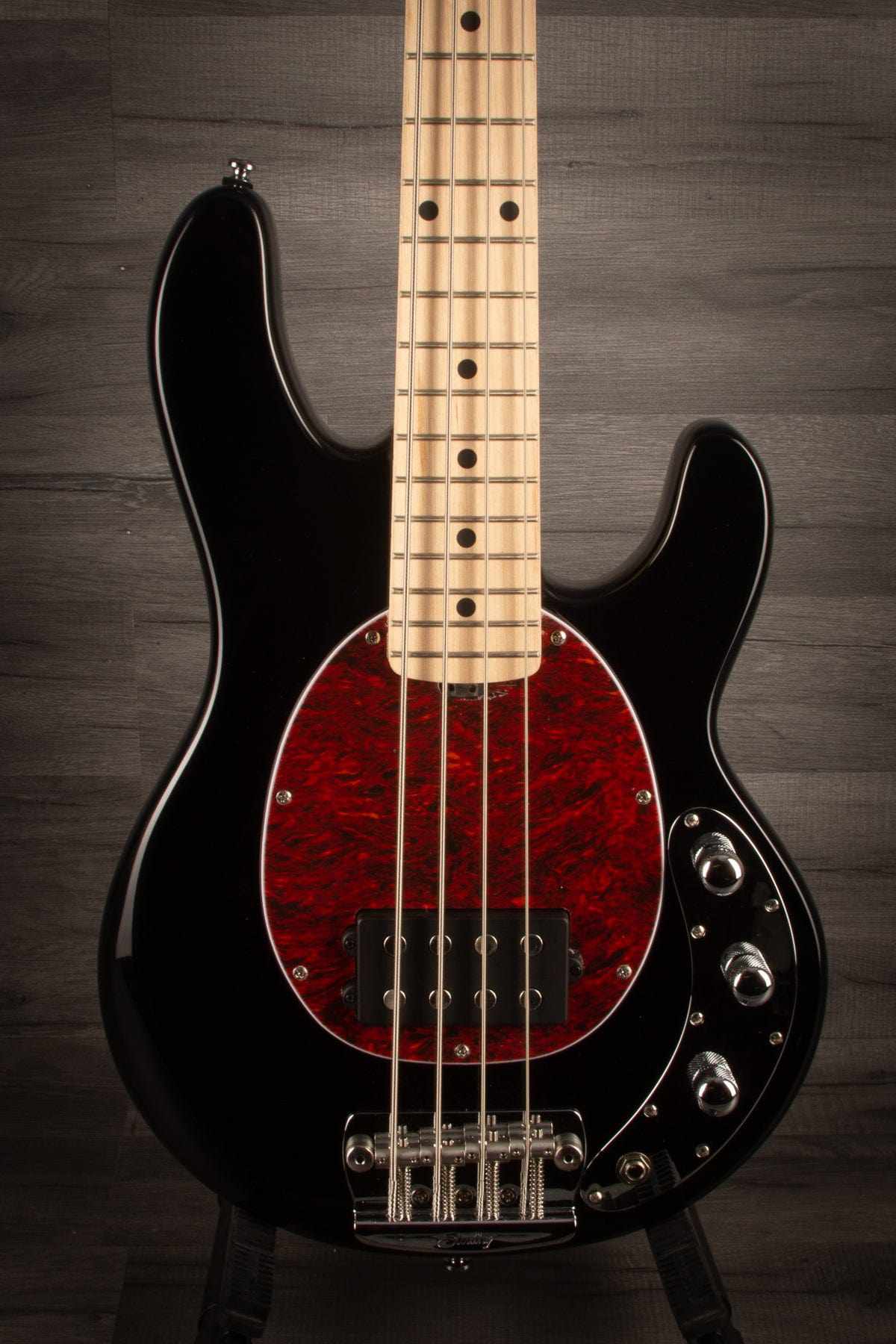 MusicMan Bass Guitar Sterling Stingray Short Scale Black