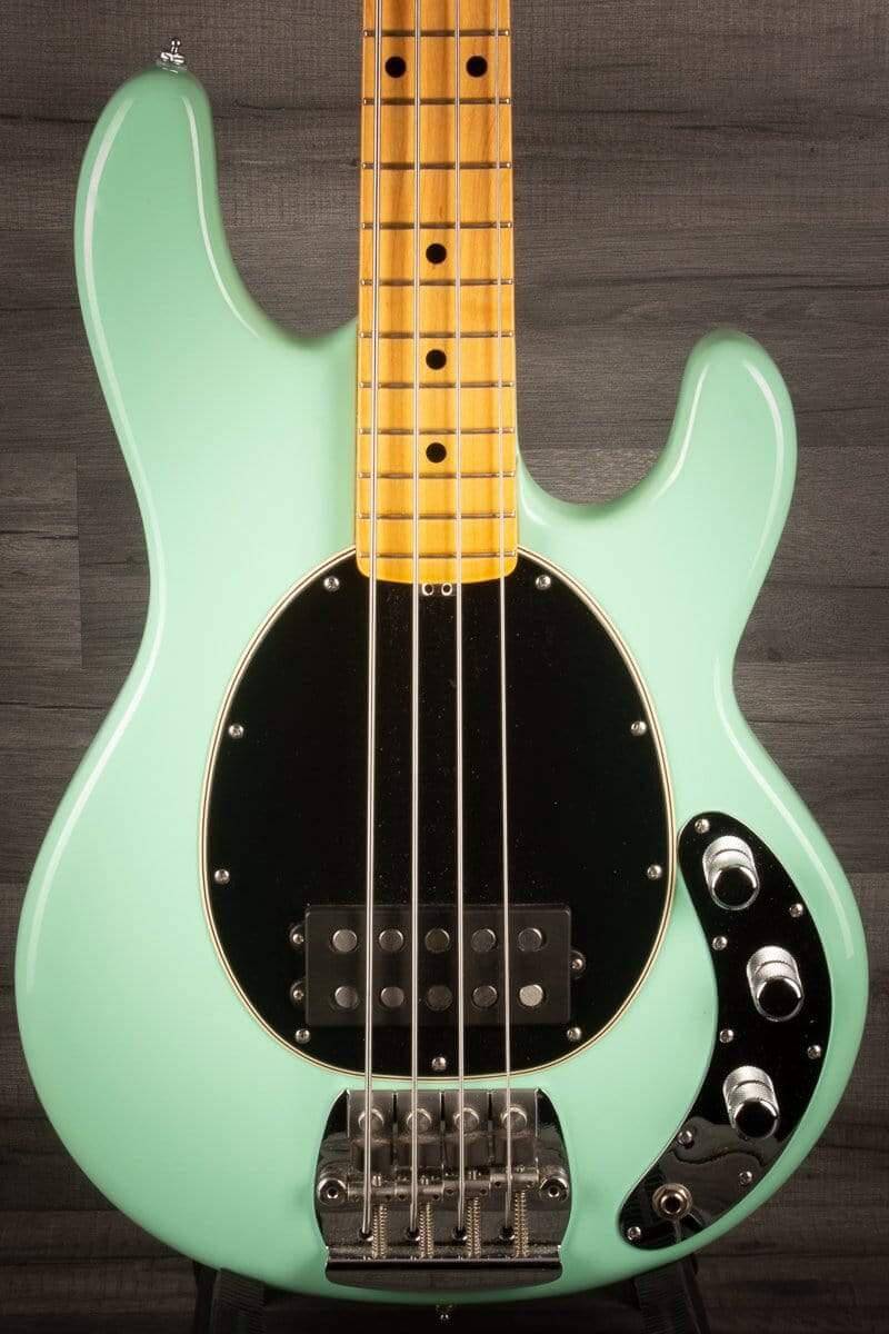 MusicMan Bass Guitar USED - MusicMan Old Smoothie Mint Green