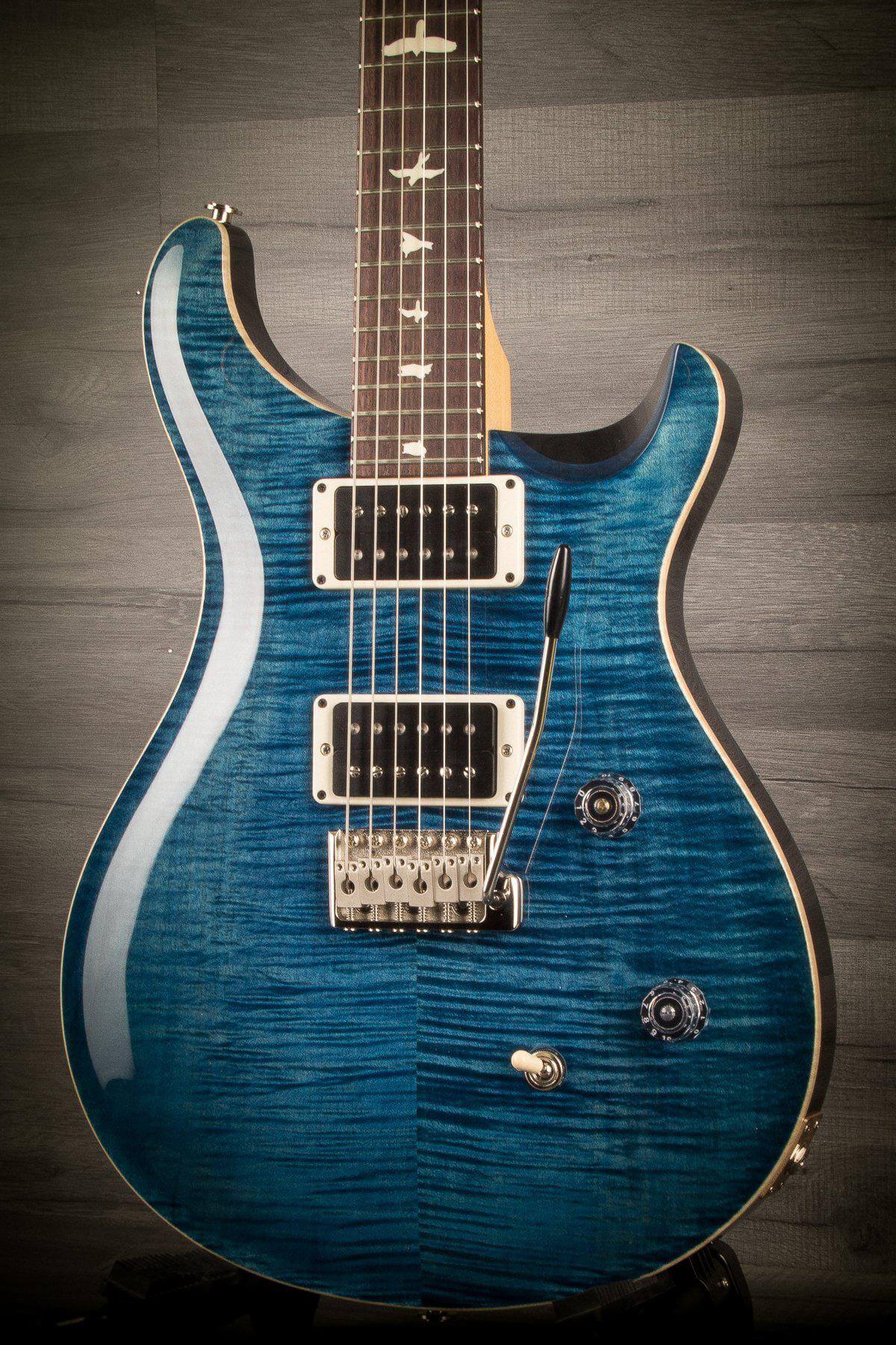 PRS CE24 Gloss Flame - Whale Blue