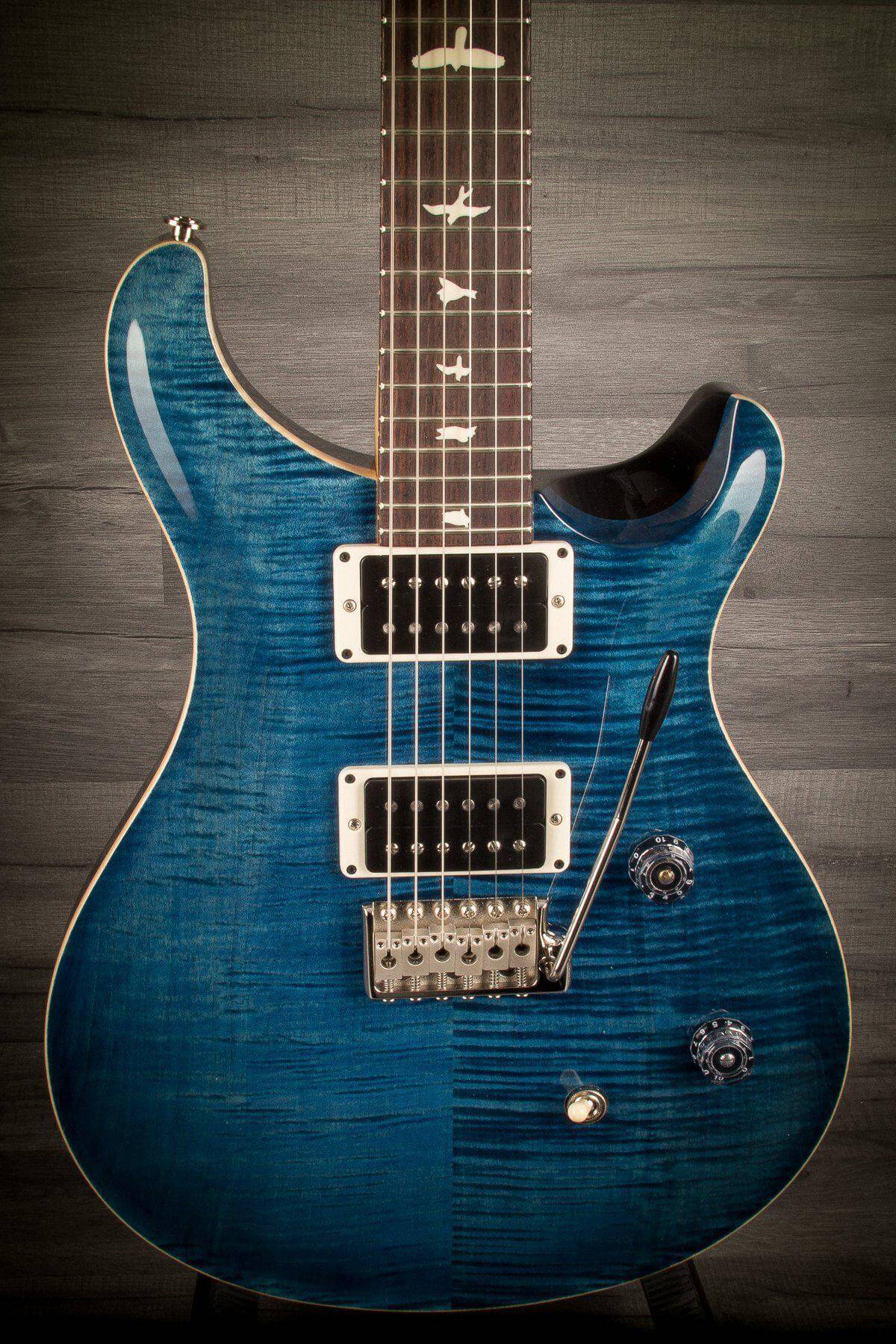 PRS CE24 Gloss Flame - Whale Blue