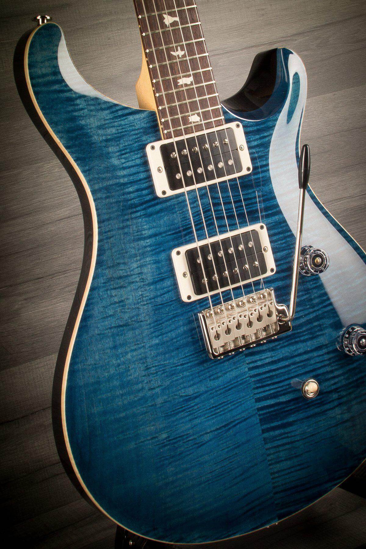 PRS CE24 Gloss Flame - Whale Blue