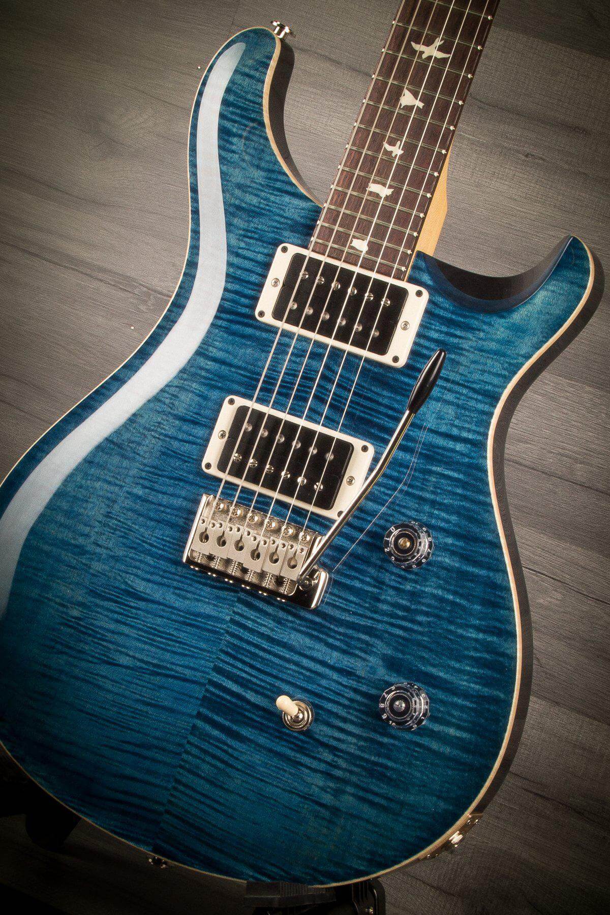 PRS CE24 Gloss Flame - Whale Blue