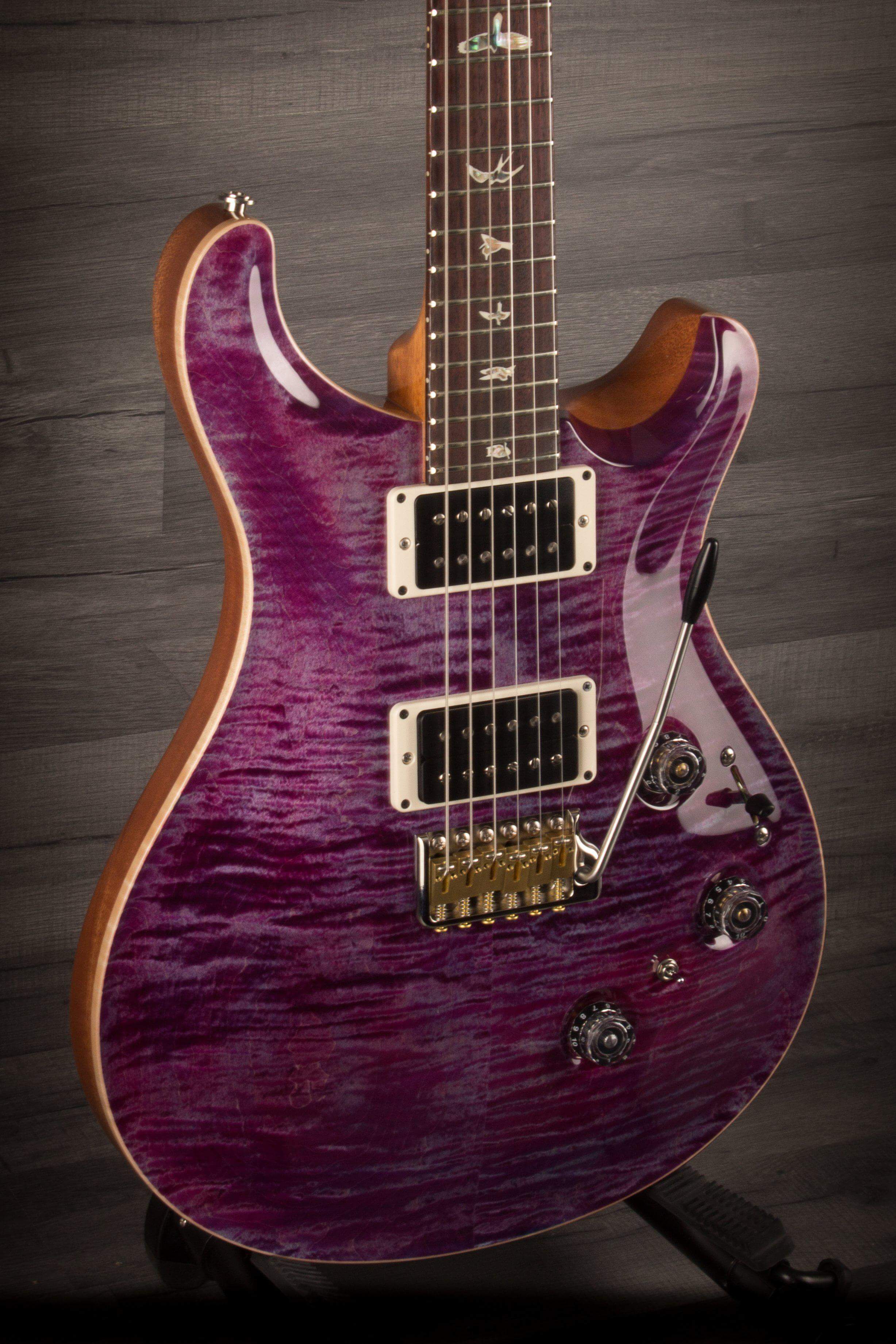 PRS Custom 24 Piezo - Violet s#258426 - MusicStreet