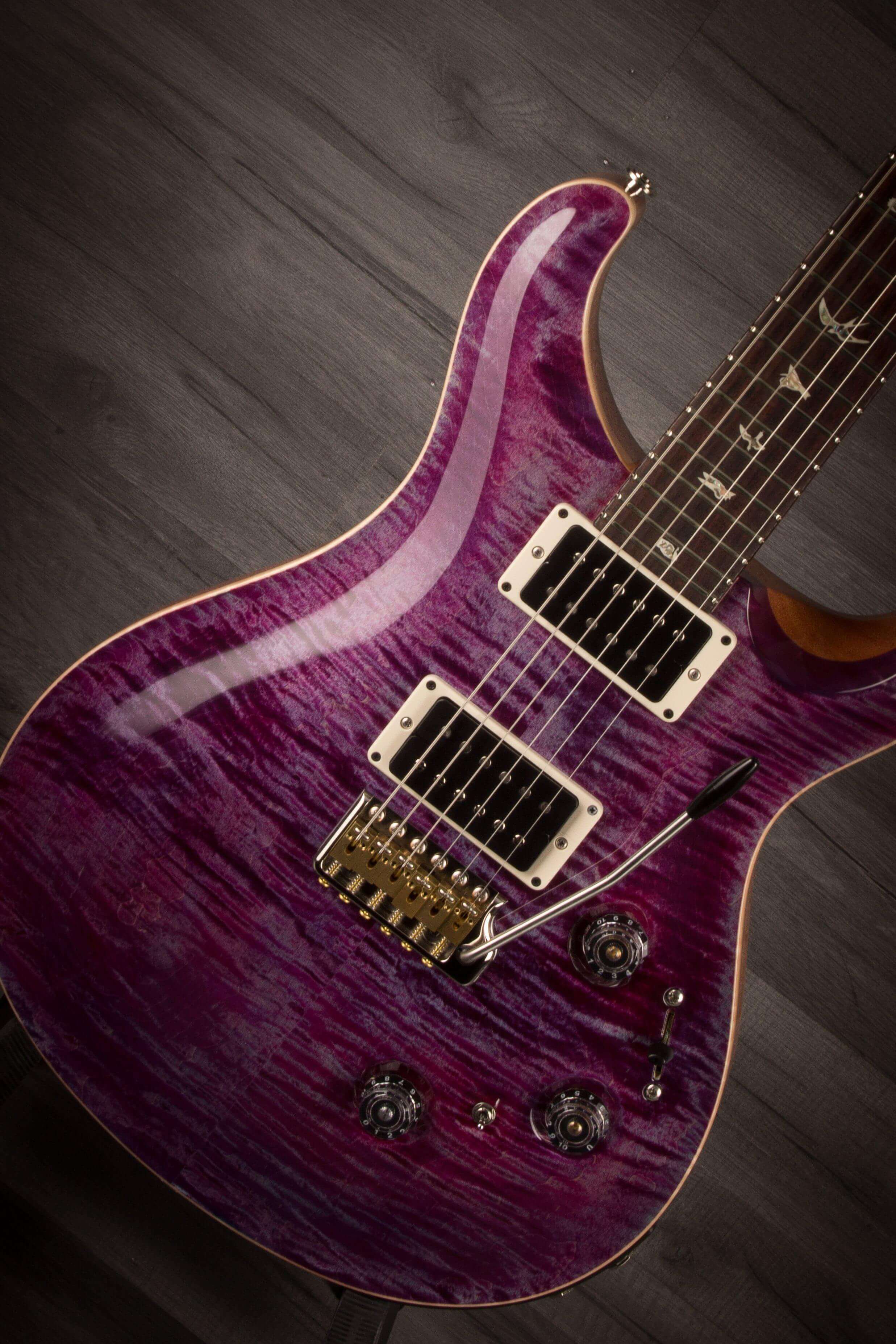 PRS Custom 24 Piezo - Violet s#258426 - MusicStreet