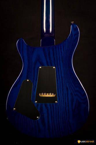 PRS Custom 24 Wood Library Charcoal Blueburst S#236691