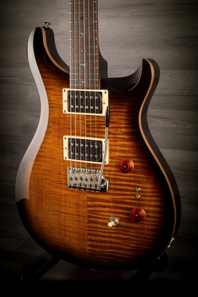 PRS SE 35th Anniversary Custom 24 Black Gold Burst | Musicstreet