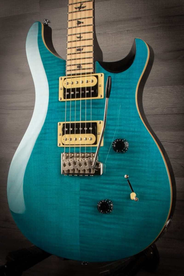 PRS - SE Custom 24 maple Sapphire - MusicStreet