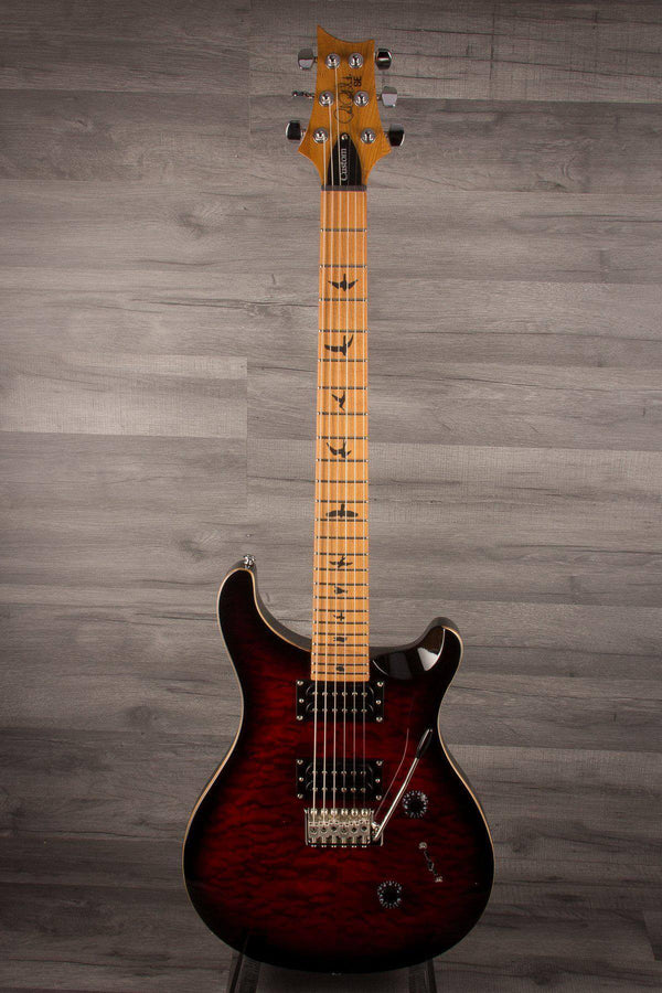 PRS - SE Custom 24 Roasted maple Limited Edition (Europe) - Fire Red - MusicStreet