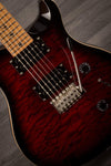 PRS - SE Custom 24 Roasted maple Limited Edition (Europe) - Fire Red - MusicStreet