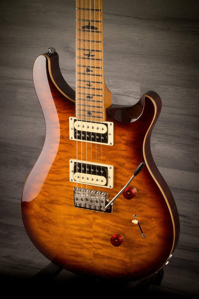 PRS SE Custom 24 Roasted maple Ltd Edition Tobacco Sunburst