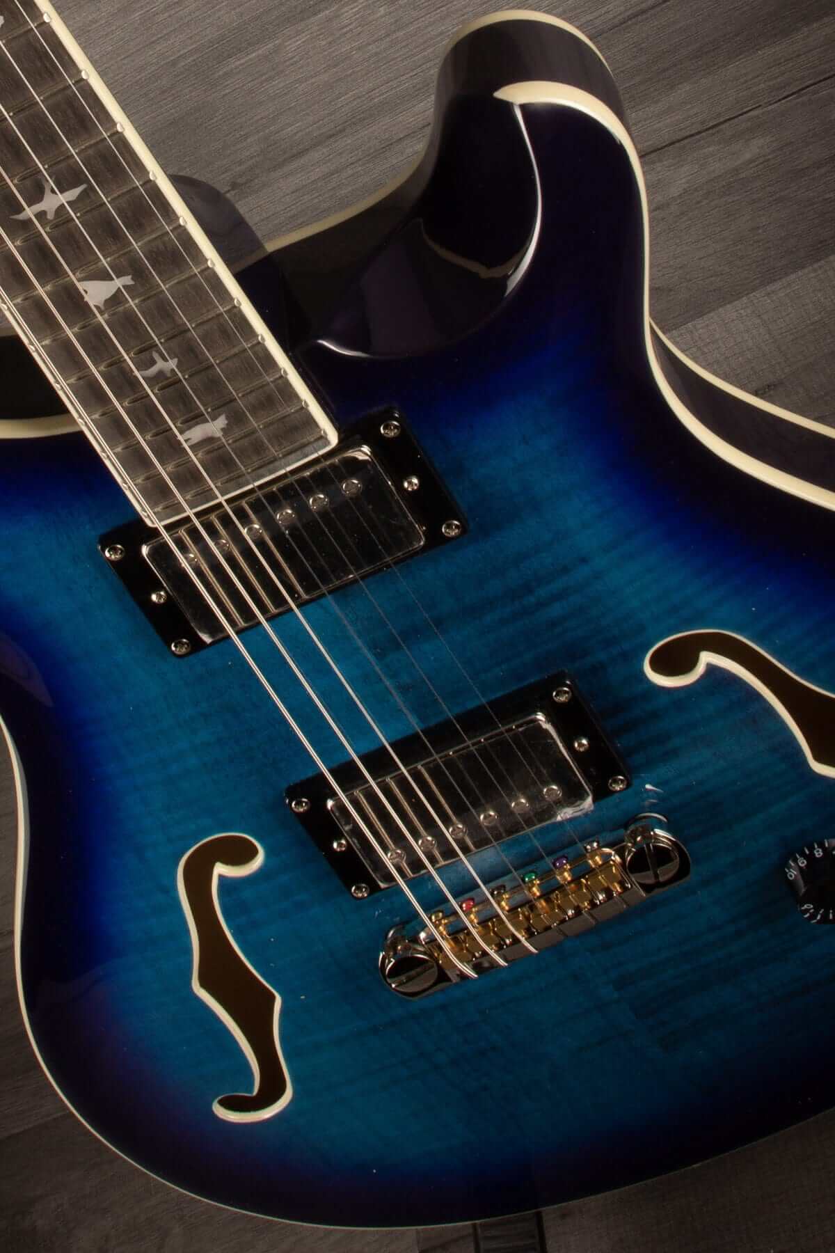 PRS SE Hollowbody II Faded Blue Burst - MusicStreet