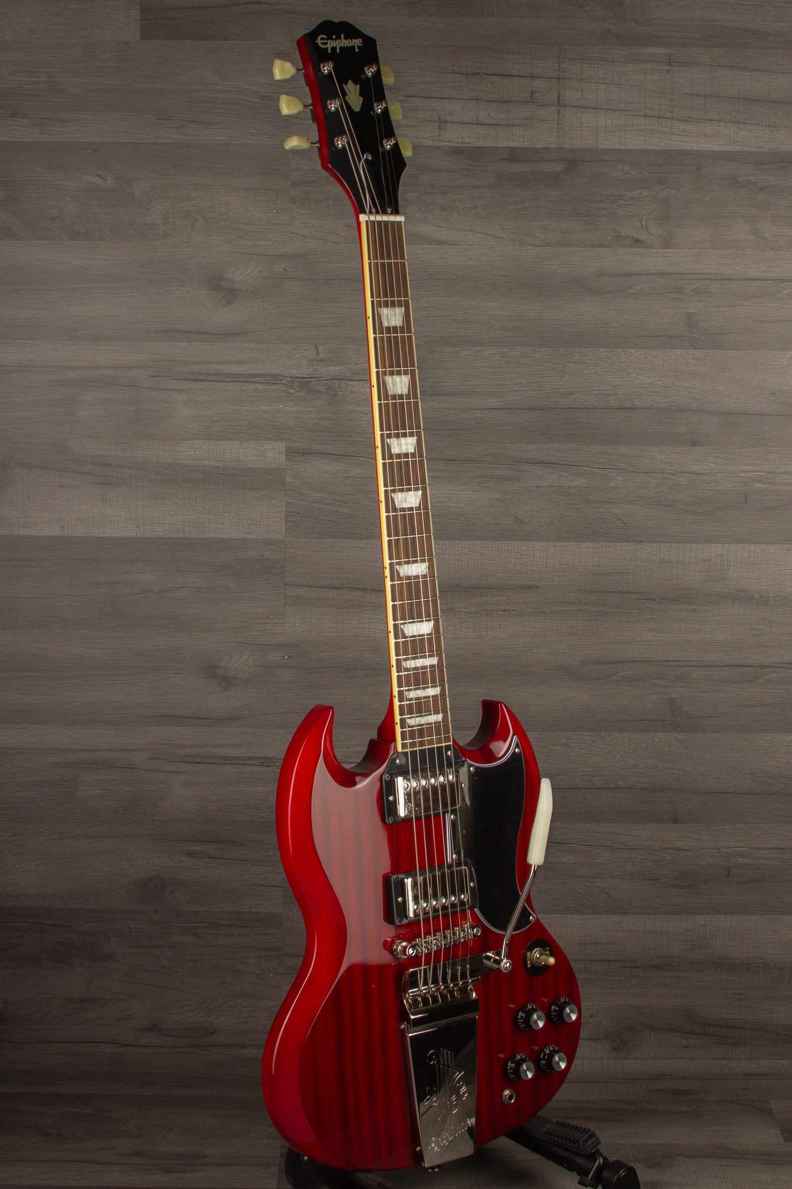 Epiphone SG Standard Vintage Cherry - Maestro Vibrola - MusicStreet