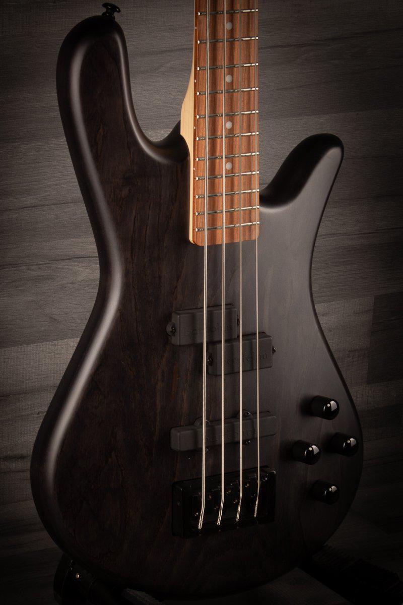 Spector Legend 4 Classic Bass Guitar - Trans Black Matte