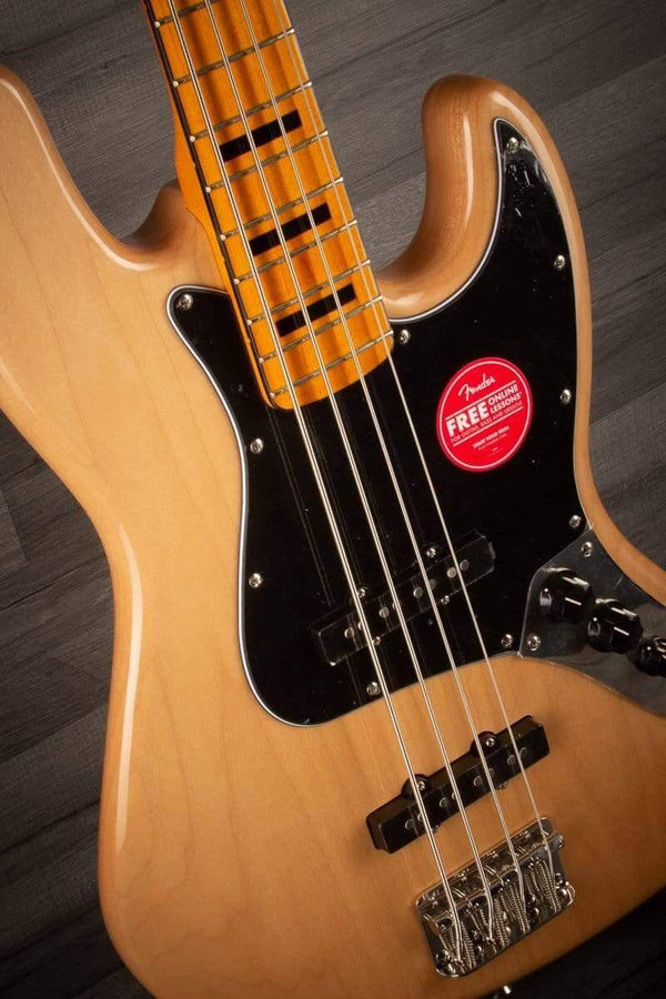 Squier Classic Vibe '70s Jazz Bass Natural | Musicstreet guitar shop