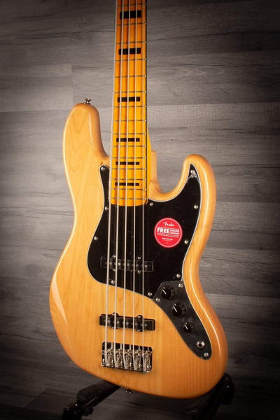 Squier Classic Vibe '70s Jazz Bass V - Natural