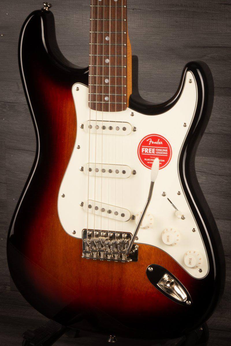 Squier Classic Vibe '60s Stratocaster Electric Guitar - 3-Tone Sunburst