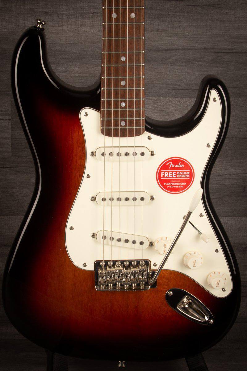 Squier Classic Vibe '60s Stratocaster Electric Guitar - 3-Tone Sunburst