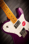 Squier Electric Guitar Squier FSR 70's Telecaster Deluxe Purple Sparkle