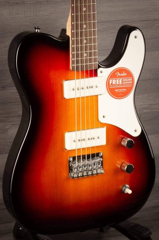 Squier Paranormal Baritone Cabronita Tele 3 Colour Sunburst 0511