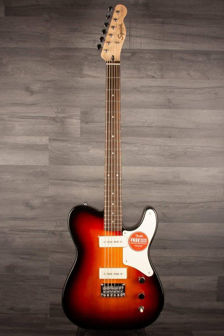 Squier Paranormal Baritone Cabronita Tele 3 Colour Sunburst 9059