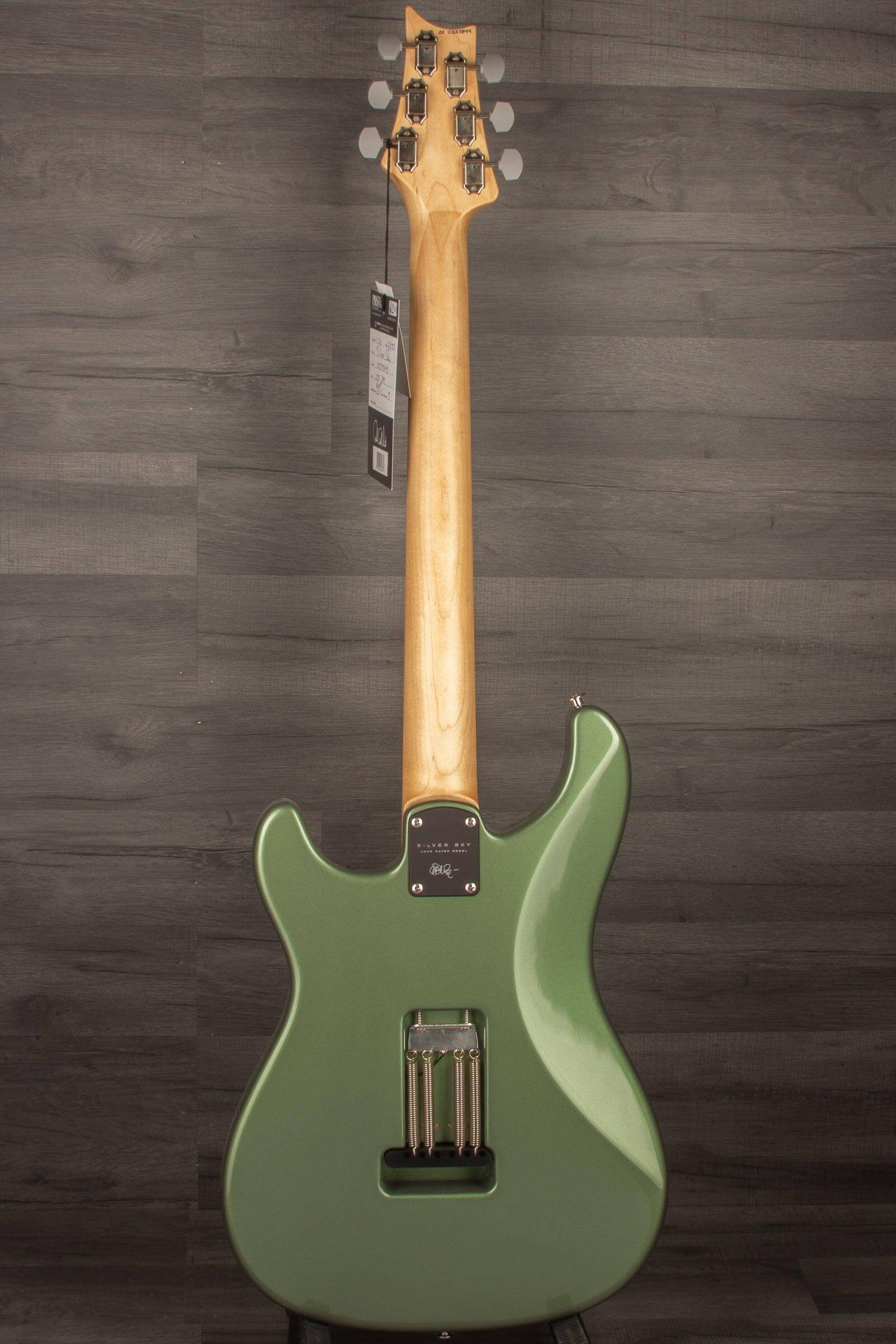 PRS Silver Sky John Mayer Signature Electric Guitar - Orion Green, Maple Neck