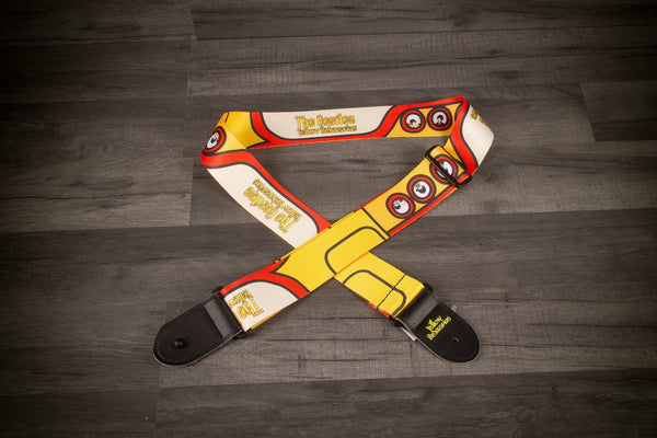 The Beatles Accessories The Beatles Yellow Submarine Guitar Strap - Port Hole