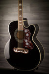 USED - Epiphone EJ-200CE Electro Acoustic - Black - MusicStreet