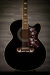 USED - Epiphone EJ-200CE Electro Acoustic - Black - MusicStreet