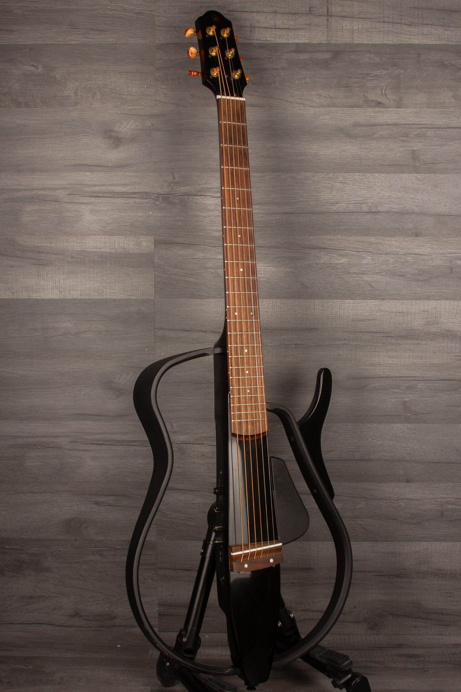 USED - Yamaha SLG110S Silent Guitar Steel - Black