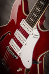 Vox Electric Guitar Vox Bobcat S66, Red