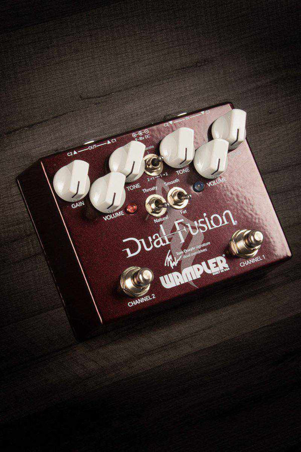 Wampler Pedals Dual Fusion Tom Quayle Signature Series Overdrive Pedal