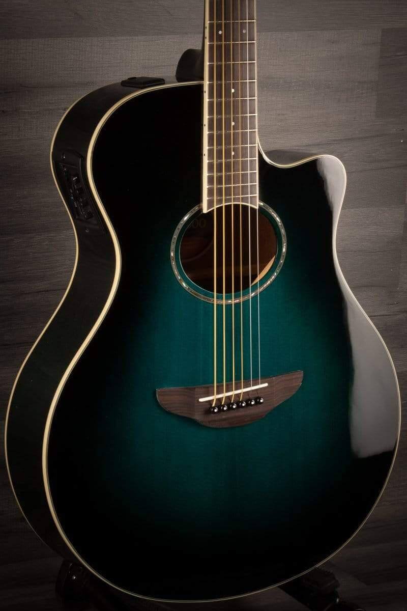 B Stock - Yamaha APX600 Electro Acoustic Guitar - Oriental Blue Burst