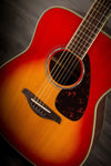 Yamaha Acoustic Guitar Yamaha FG830 Acoustic Guitar - Autumn Burst - Ex Demo