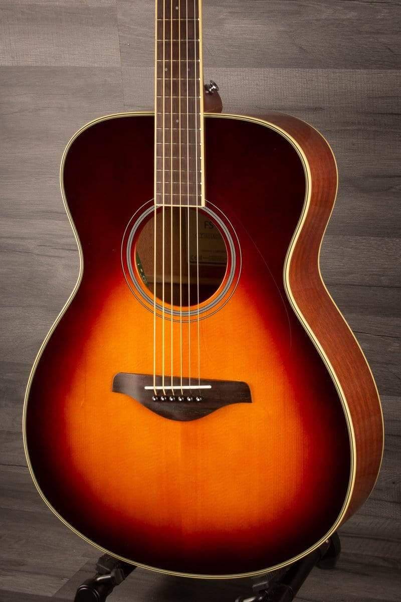 Yamaha FS-TA TransAcoustic Guitar - Brown Sunburst